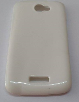 Силиконови гърбове Силиконови гърбове за HTC Силиконов гръб ТПУ гланц за HTC ONE X бял